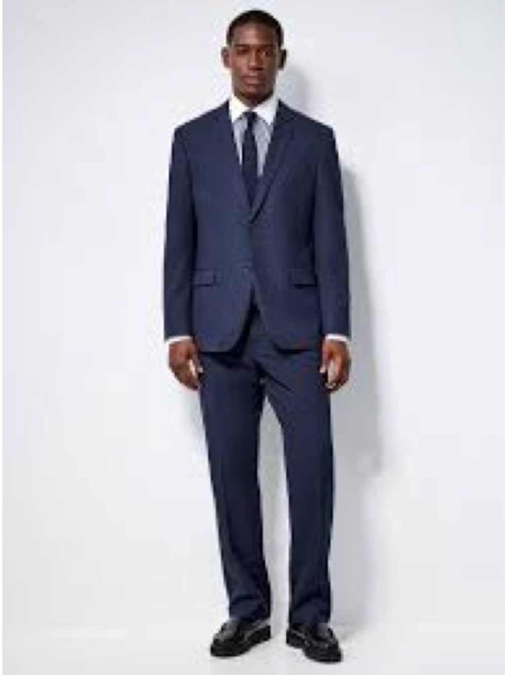Martinique Tailored Men's Navy Two-Piece Suit